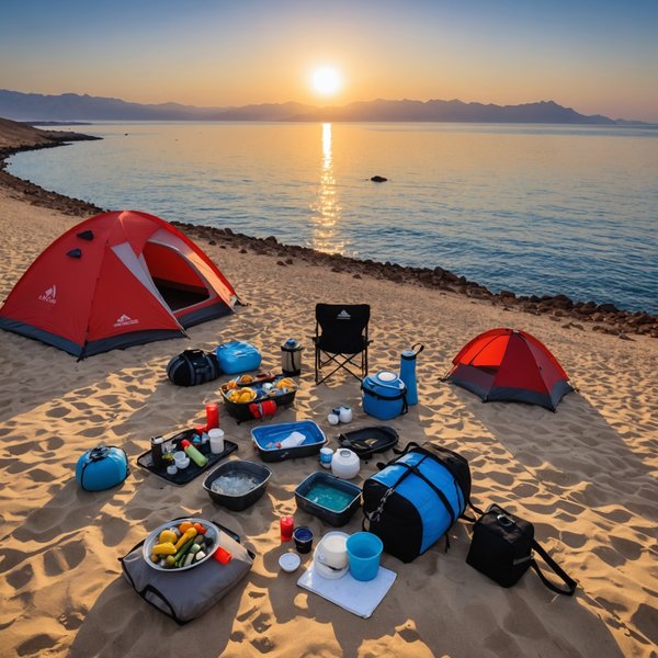 Comment organiser un camping pour une expédition de snorkeling en mer Rouge?