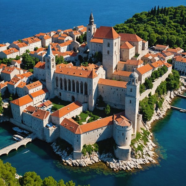 Quelles croisières permettent de découvrir les villes médiévales fortifiées en Croatie?