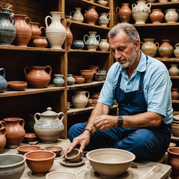 Quelle croisière propose des ateliers de poterie avec des artisans locaux en Turquie?