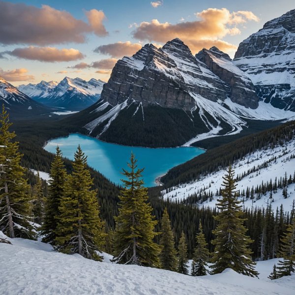 Quels sont les meilleurs conseils pour une randonnée dans le parc national de Banff en hiver, Canada?