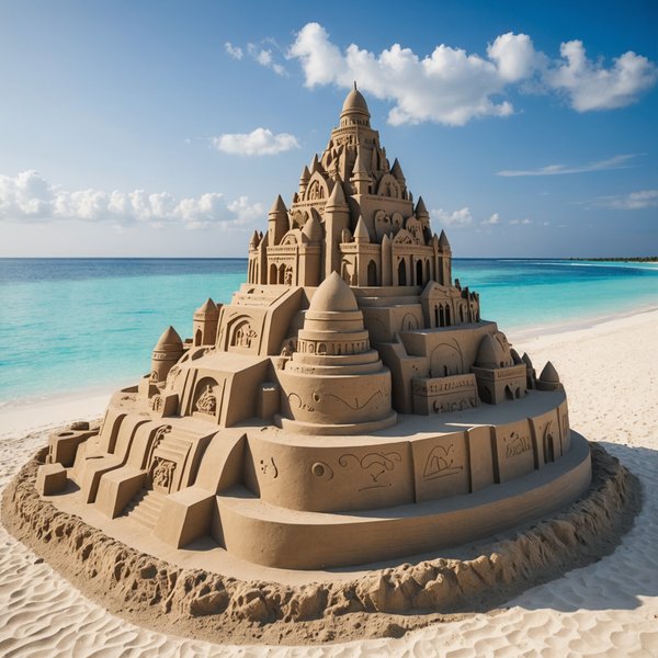 Quelles croisières proposent des ateliers de sculpture sur sable sur les plages des Maldives?